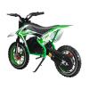 36V Electric Dirt Bike,Kids Motorcycle,Rocket Electric Motocross Bike,350W Off Road Mini Motorcycle,10 Inch Tires Dirt Bike,Electric Pocket Motorbike with Mechanical Disc Brakes Green view 1