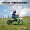 36V Electric Dirt Bike,Kids Motorcycle,Rocket Electric Motocross Bike,350W Off Road Mini Motorcycle,10 Inch Tires Dirt Bike,Electric Pocket Motorbike with Mechanical Disc Brakes Green view 3
