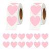 1000Pcs Heart Stickers, Heart Stickers for Kids, 1 inch Self Adhesive Pink Love Sticker for Envelopes Birthday Party Decoration Valentine Wedding Classroom Teacher Supplies view 1