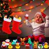 2.5 Inch Rubber Ducks for Kids  Pack of 12 Mini Christmas Ducks, Cute Holiday Ducking for Gift Toys, Party Favors, Jeep Ducks Themed Bath Toys for Toddlers & Kids view 2