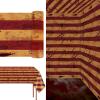 100Ft Long Creepy Carnival Tablecloth Roll Decorations Halloween Bloody Circus Tent Backdrop Banner Evil Carnival Table Cover for Clown Room Wall Horror Scary Birthday Halloween Party Decor Supplies view 1