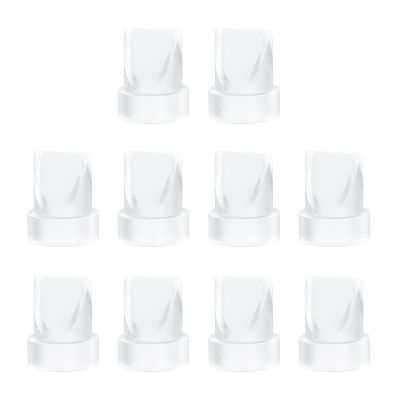 10 PCS Silicone Duckbill Valve Compatible with Momcozy M5 Wearable Breast Pump, Designed for M5 Electric Breast Pump Replacement Parts, Pumping Breastfeeding Essential Accessories for New Moms