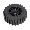 VBCERSDZ RC Wheel Tire Compatible with Redcat for Team for Kyosho for HSP for Carson for Hobao 17mm Hub Wheel Rim Tires Tyre 1/8 Off-Road RC Car for Buggy view 4