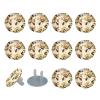 Child Proof Outlet Covers (12 Pack) Baby Safety Plug Covers Electrical Power Outlets Safety Caps White Flowers Bees Wall Socket Protector view 1