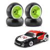 VBCERSDZ RC Wheel Tire Compatible with Wltoys 284131 K969 K989 for Kyosho for Mini-Z Hard Plastic Drift Tire Tyre Metal Wheel Rim 1/28 RC Car Upgrades Parts view 4