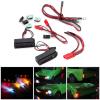 cvking RC Front Rear Lamp Group Compatible with Drag for Slash 1/10 Scale Brushless Truck Upgrade Parts Front Rear Lights & Power Supply Set Headl Taillights RC Car Light view 3