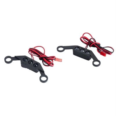 cvking RC Front Rear Lamp Group Compatible with MAXX for WideMAXX 1/10 RC Car Upgrade Parts Decoration Accessory RC Car Lights Front and Rear Spotlight Lamp Bar