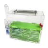 ZWSYQXIU Ant Habitat Ant Farm Ant Castle Ant Castle Acrylic Ant Farm Science Observation DIY Ant Nest Farm Ant Workshop Ant Nest Ant House Ant Nest Farm(Green), 15cm view 1