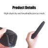 2 Pack Soft Baby Seat Belt Cover, Car Seat Strap Covers for Child Seats, Seat Belt Cushions Pads for All Car Seats, Stroller, Pushchair, High Chair (Black) view 2