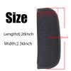 2 Pack Soft Baby Seat Belt Cover, Car Seat Strap Covers for Child Seats, Seat Belt Cushions Pads for All Car Seats, Stroller, Pushchair, High Chair (Black) view 3