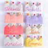 AIKERUBU Customize Hand Embroidered Birthday Crown Hats for Kids Birthday Party, Made 100% Natural Fiber Linen, Decored Wool Balls,Souvenir for Special Occasions,Fit All Ages view 4