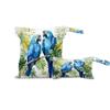 Palm Leaf Parrot Wet Bag 2Pcs Wet Dry Bag Waterproof Travel Laundry Bags Swimsuit Bags Storage Cloth Diaper Wet Bags Bathing Suit 0rganizer Bags for Beach, Yoga, Gym, Pool view 1