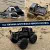 ACAMMZAR Amphibious Remote Control Car for Kids, 1:16 RC Trucks 4WD Offroad All Terrain,DIY Pick-up Toys Waterproof Monster Truck,60Mins+ Play Time,with Light, Stunt, 360 Spin,RC Cars for Boys Adults view 3