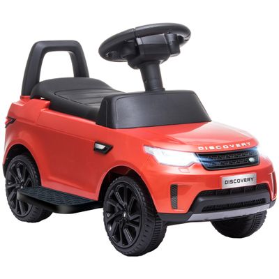 Qaba Land Rover Licensed 6V Ride on Push Car for 18-60 Months Red