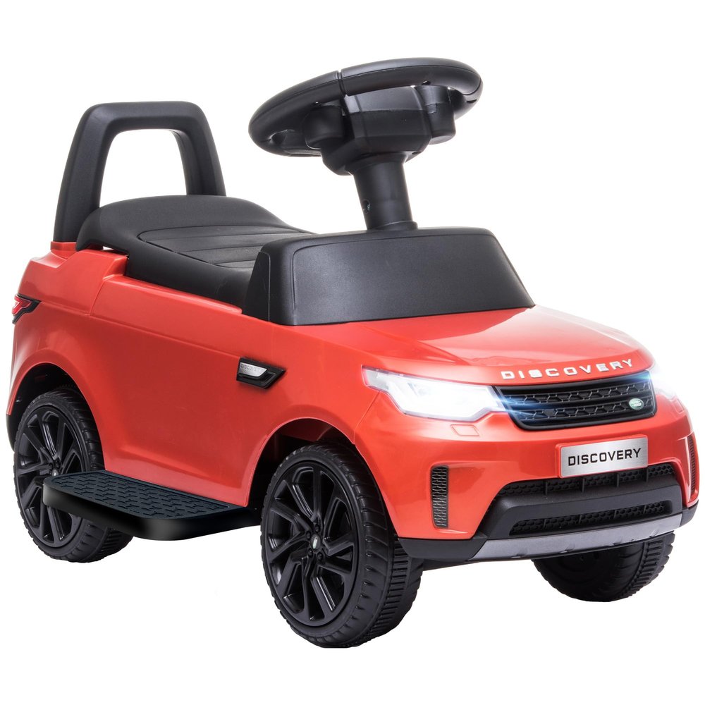 Qaba Land Rover Licensed 6V Ride on Push Car for 18-60 Months Red