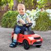 Qaba Land Rover Licensed 6V Ride on Push Car for 18-60 Months Red view 2