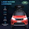 Qaba Land Rover Licensed 6V Ride on Push Car for 18-60 Months Red view 4