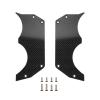 1.5MM Carbon Fiber Air Dam Diffuser for Arrma 6S 1/7 Infraction/Limitless/Felony,Wheel Covers Lightweight Left and Right Carbon Fiber Wheel Cover for 6S 1/7 Infraction/Limitless V1/V2/Felony Style 3-F view 1
