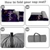 Personalized Nap Mats for Daycare - Kids Nap Mat with Pillow and Blanket for Preschool Kindergarten Custom Name Space Toddler Sleeping Bag for Boys, Thick Padded Easy Roll Up Meteor view 4