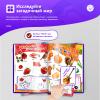 biidi Interactive Russian Sound Book for Kids, Audio Talking Book,Russian Language Learning Toy for Toddler Age 3-5, 600+ Sounds,with Drawing Zone,4 Color Pens,10 Songs&10 Stories view 2