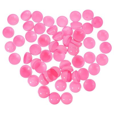 PRETYZOOM 25Pcs 1.57In Plastic Raffle Balls Clear Empty Fillable Capsules for Party Games Bingo Lottery Prize Draws
