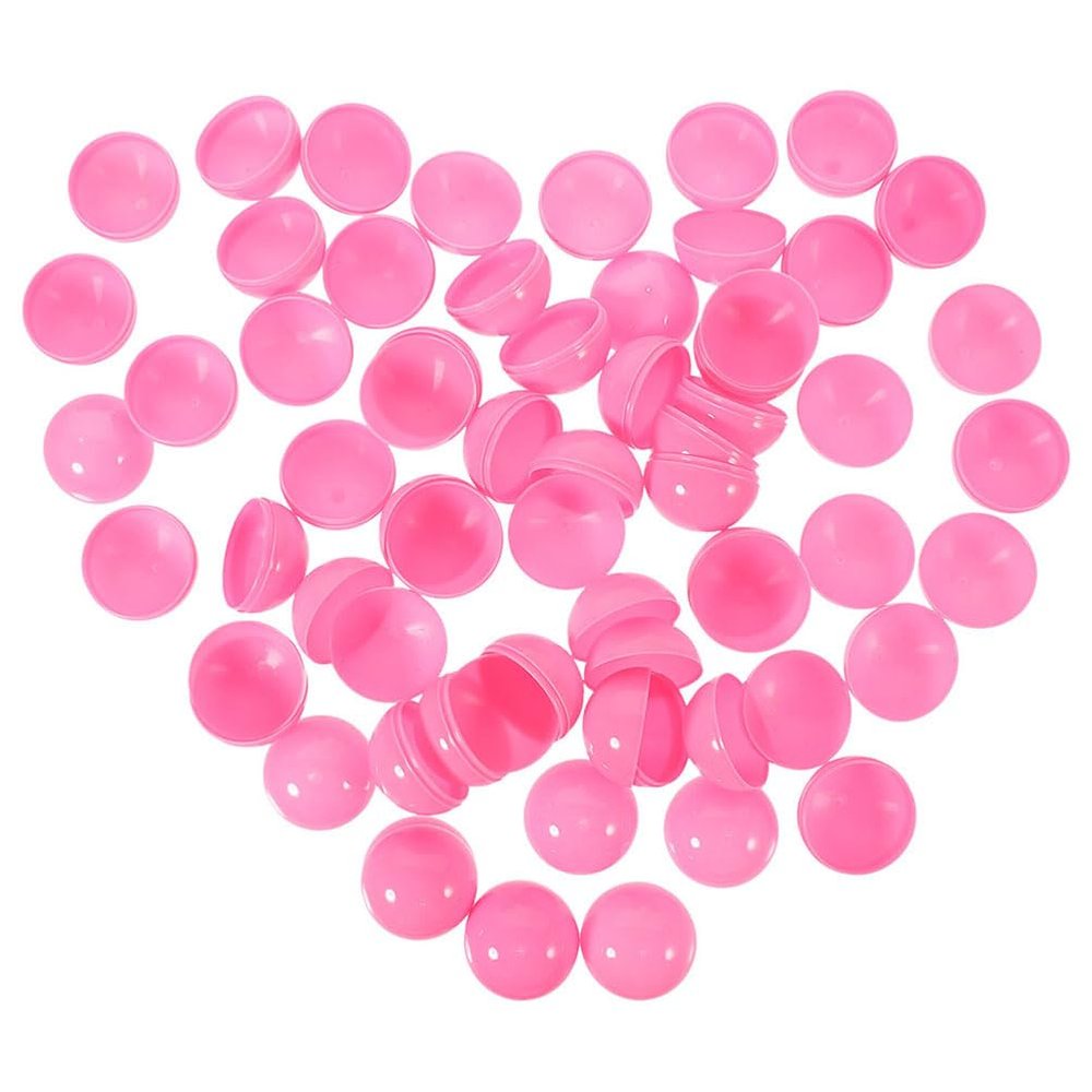 PRETYZOOM 25Pcs 1.57In Plastic Raffle Balls Clear Empty Fillable Capsules for Party Games Bingo Lottery Prize Draws