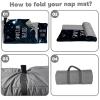 Personalized Nap Mats for Daycare - Kids Nap Mat with Pillow and Blanket for Preschool Kindergarten Custom Name Space Toddler Sleeping Bag for Boys, Thick Padded Easy Roll Up Cosmonaut view 4