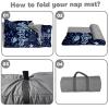 Personalized Nap Mats for Daycare - Kids Nap Mat with Pillow and Blanket for Preschool Kindergarten Custom Name Space Toddler Sleeping Bag for Boys, Thick Padded Easy Roll Up Star view 4