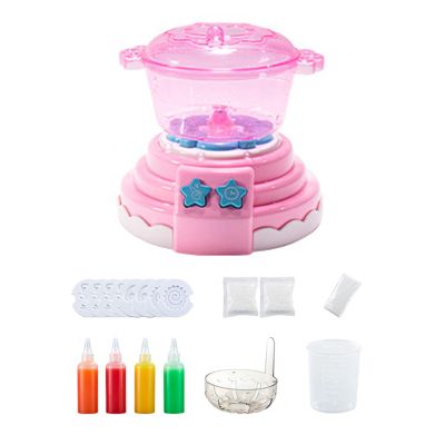 Sunicon Kids Hot Pot Maker Cooking Toys,Kids Kitchen Accessories Set with Pretend Bubble Sound Light Simulation Hot Pot Machine,DIY Toys for 3+ Girls Boys Ages (Pink)
