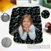 Personalized Nap Mats for Daycare - Kids Nap Mat with Pillow and Blanket for Preschool Kindergarten Custom Name Space Toddler Sleeping Bag for Boys, Thick Padded Easy Roll Up Moon view 3