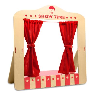 Kipod Wooden Tabletop Puppet Theater