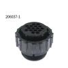 Chunsu 1/5/10/20/50 Sets 16 Pin TE CPC Connector Plug 206037-1 Electric Socket(16p Tail Clip,5 Sets) view 4