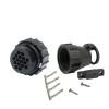 Chunsu 1/5/10/20/50 Sets 16 Pin TE CPC Connector Plug 206037-1 Electric Socket(16p Male,1 Set) view 2