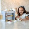 MindWare Oh So Fun! Rise & Shine Coffee Caf and Kids Tea Set for 3 Year Olds and Up view 3