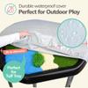 MEKA Tuff Tray Cover (Large) - 38" Weatherproof Protective Lid for Indoor & Outdoor Play - Durable, Easy-to-Clean - Universal Tuff Tray and Stand Top view 4