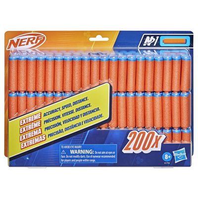 Nerf N Series N1 Dart Refill Pack, Includes 200 Darts, Compatible Only with Nerf N Series Blasters, Outdoor Games, Ages 8+