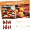 Abaodam Halloween Props 10pcs Fake Hand Blood Stains Scary Finger Prop for Party Horror Decorations view 3
