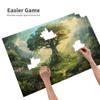 MA6GE8DE Tree of Life puzzles for adults 1000 pieces,Stunningly Vibrant Colors,1000 Piece Jigsaw Puzzle for Adults Challenging Puzzle Perfect for Game Nights,Exquisite Tree & Animal jigsaw Wood puzzle view 4