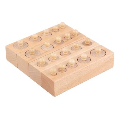 4 Pieces Cylinder Socket Toy Puzzle Grouping for Preschool Toys Home School
