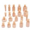 4 Pieces Cylinder Socket Toy Puzzle Grouping for Preschool Toys Home School view 2