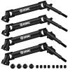 OGRC Front and Rear CVD U-Joint Steel Driveshaft for Traxxas Slash/Stampede/Hoss/Rustler VXL 4X4 Platinum Ultimate Update Parts 1/10 RC Truck Upgrades Parts Replace #6851#6852 view 1