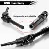 OGRC Front and Rear CVD U-Joint Steel Driveshaft for Traxxas Slash/Stampede/Hoss/Rustler VXL 4X4 Platinum Ultimate Update Parts 1/10 RC Truck Upgrades Parts Replace #6851#6852 view 3