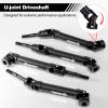 OGRC Front and Rear CVD U-Joint Steel Driveshaft for Traxxas Slash/Stampede/Hoss/Rustler VXL 4X4 Platinum Ultimate Update Parts 1/10 RC Truck Upgrades Parts Replace #6851#6852 view 4
