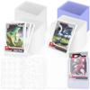 240 Pcs Sleeves Card Plastic Hard, Clear Crystal 4" X 3" Holders, Card Trading, Holder Card Standard, Protector Card for Baseball, Football, Basketball, Cards Sports, Cards Game view 1