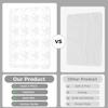240 Pcs Sleeves Card Plastic Hard, Clear Crystal 4" X 3" Holders, Card Trading, Holder Card Standard, Protector Card for Baseball, Football, Basketball, Cards Sports, Cards Game view 4