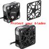 YSIDO Waterproof 3010 RC Cooling Fan 28000RPM Alluminum RC Car Motor Fan with Carbon Fiber Protective Board for RC Car 1/10 1/12 540 550 F540 3650 3660 Motor (Waterproof 3010S) view 2