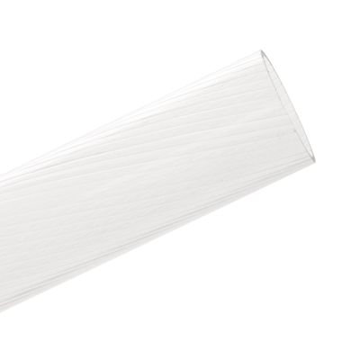 Worker Mod 5CM Plastic Modified Extend Barrel Front Tube Accessories Spare Parts for Nerf Blaster Toy (Clear)