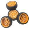 OD2.75'' Nylon 12mm Hex Hub Wheel Rims & Rubber Tires & 10-Spoke 12mm Hex Hub Wheel Rims & Rubber Tires view 3