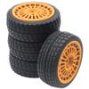 OD2.75'' Nylon 12mm Hex Hub Wheel Rims & Rubber Tires & 10-Spoke 12mm Hex Hub Wheel Rims & Rubber Tires view 4