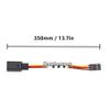Dantenron RC JR Style Servo Splitter Cable,1 Male to 2 3 4 5 6 Female Y Harness Leads Y Splitter Lead Wire for 1/8 1/10 1/24 Crawler Truck Car Airplane Drone Receiver Servo ESC (1 Male to 5 Female) view 2